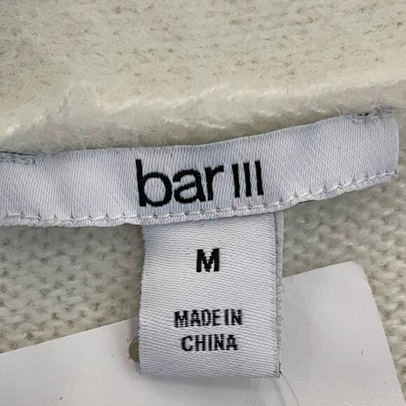 Bar III White Blue Ombre Knit V-neck Cardigan Sweater size Medium New with Tags - Picture 5 of 10